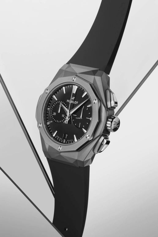 Hublot,Classic Fusion 41mm,41mm,Titanium,Black,Chronograph,Day,Sapphire,Crystal Glass,549,549.NI.1270.RX.ORL23