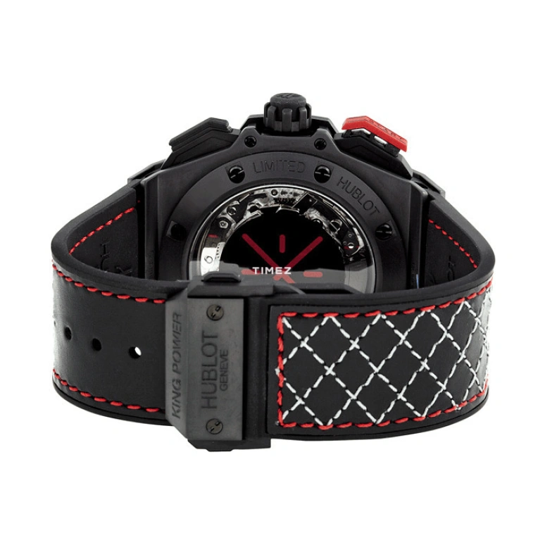 Hublot,King Power 48mm,48mm,Ceramic,Black,Automatic,Chronograph,Day,703,703.CI.1123.VR.DWD11