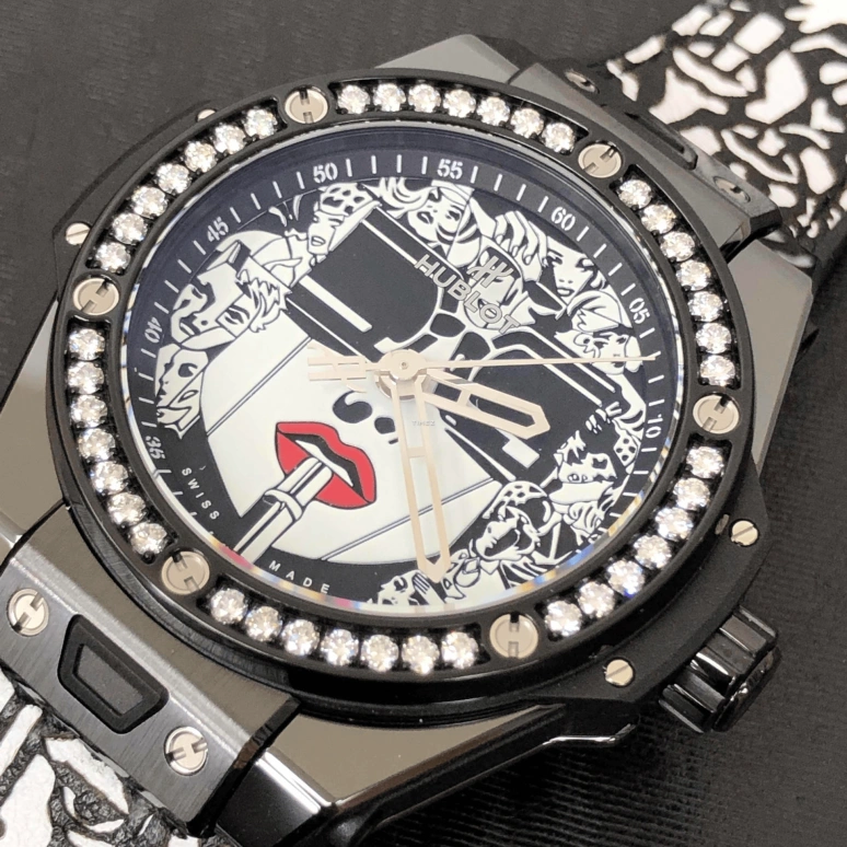 Hublot,Big Bang 39mm,39mm,Ceramic,White,Automatic,50hours,In-house Caliber,465,465.CX.1120.VR.1204.LIP20
