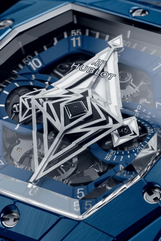 Hublot,Spirit of Big Bang 42mm,42mm,Ceramic,Skeleton,Blue,Automatic,Chronograph,Day,648,648.EX.0151.RX.MXM24