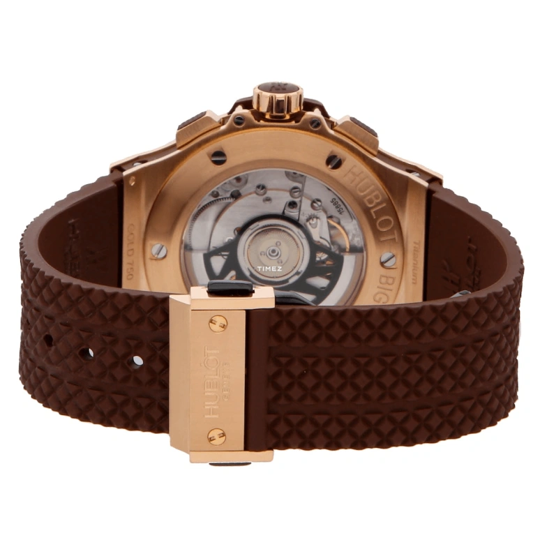 Hublot,Big Bang 41mm,41mm,Rose Gold,Coffee,Brown,Automatic,Chronograph,Day,341,341.PC.1007.RX