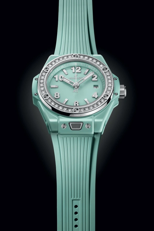 Hublot,Big Bang 33mm,33mm,Ceramic,Green,Automatic,Day,40hours,485,485.GS.5271.RX.1204