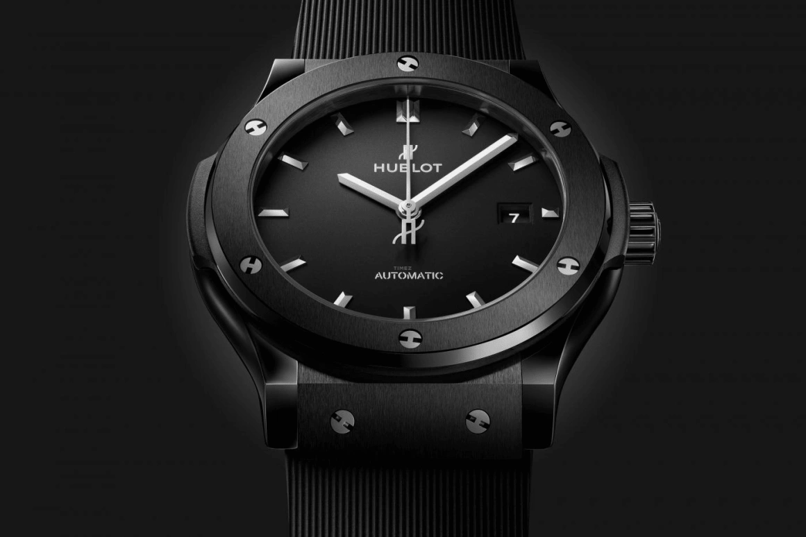 Hublot,Classic Fusion 42mm,42mm,Ceramic,Black,Automatic,42hours,In-house Caliber,542,542.CM.1171.RX