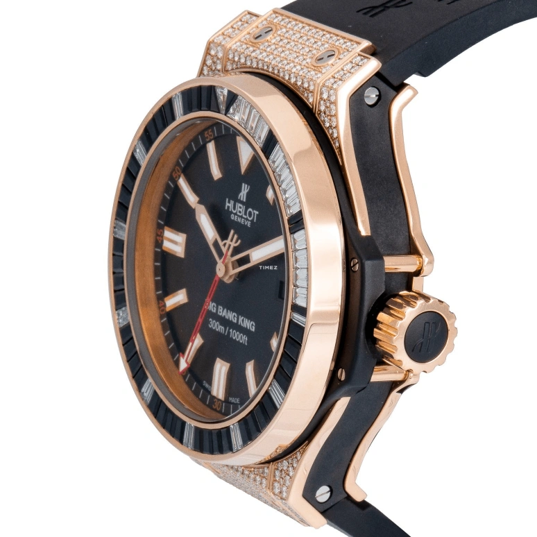 Hublot,King Power 48mm,48mm,Rose Gold,Black,Automatic,Day,42hours,322,322.PX.1023.RX.0900
