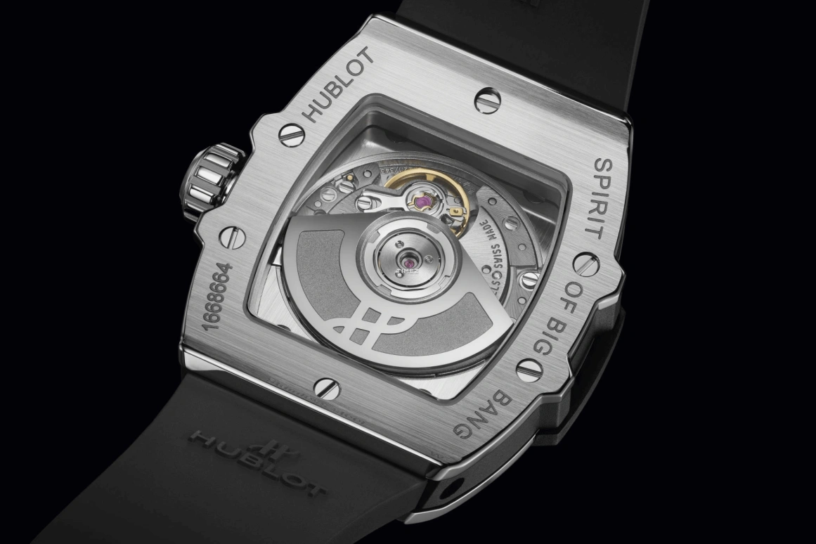Hublot,Spirit of Big Bang 32mm,32mm,Stainless Steel,Black,Day,Sapphire,Rectangular,682,682.SX.1170.RX.1204