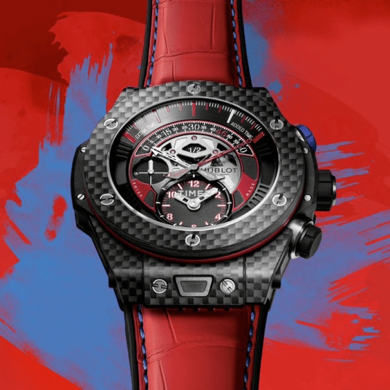 Hublot,Big Bang 45.50mm,45.50mm,Carbon,Black,Automatic,Power Reserve Indicator,In-house Caliber,413,413.QX.1123.GR.BYM15
