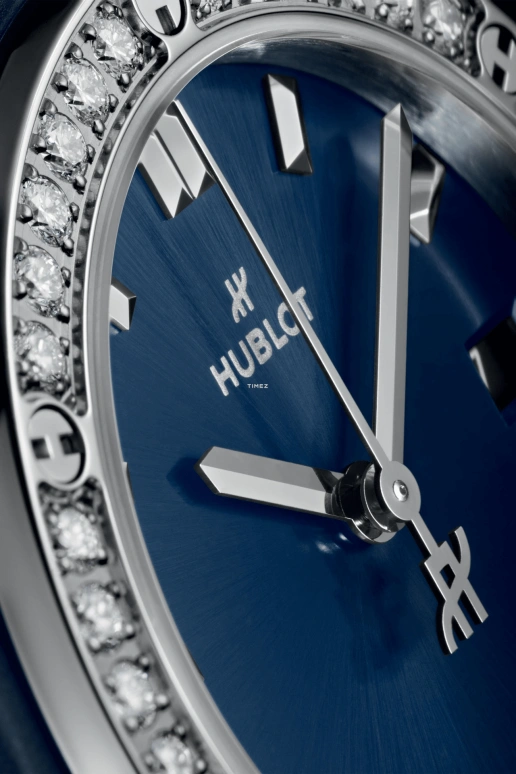 Hublot,Classic Fusion 29mm,29mm,Titanium Gold,Blue,Quartz,Day,In-house Caliber,591,591.NX.7170.RX.1204