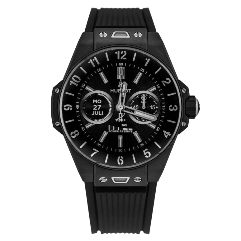 Hublot,Big Bang 42mm,42mm,Ceramic,Black,Processor,Month,Date,Day,440,440.CI.1100.RX