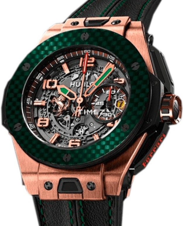 Hublot,Big Bang 45mm,45mm,Rose Gold,KING GOLD,Grey,Automatic,Chronograph,Day,401,401.OQ.0123.VR.FMX15