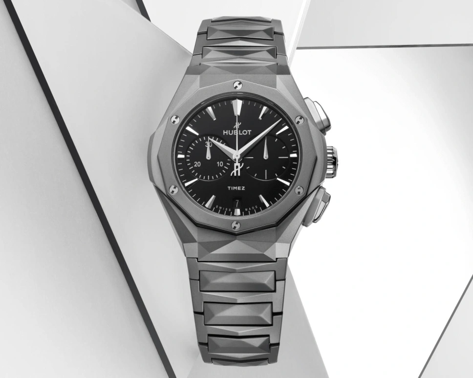 Hublot,Classic Fusion 41mm,41mm,Titanium,Black,Chronograph,Day,Sapphire,Crystal Glass,549,549.NI.1270.NI.ORL23