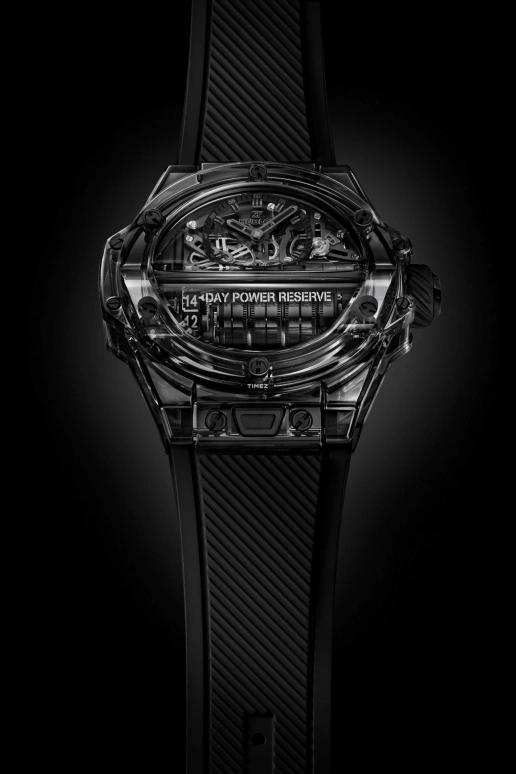 Hublot,MP 45mm,45mm,Sapphire,Black,Handwound,Power Reserve Indicator,336hours,911,911.JB.0140.RX