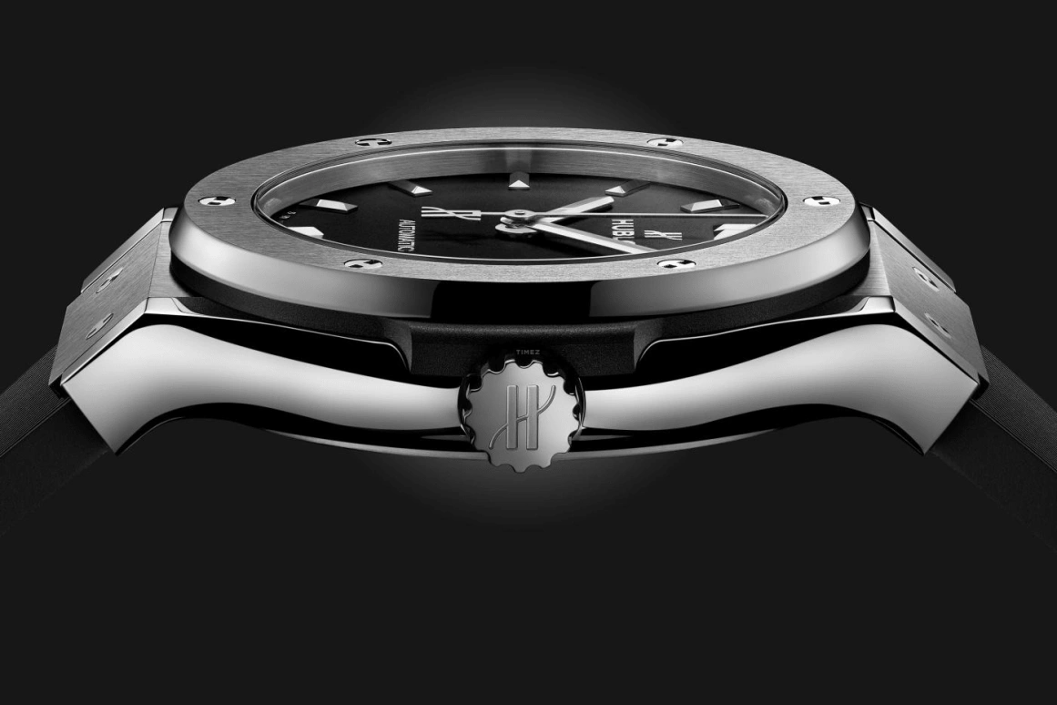 Hublot,Classic Fusion 38mm,38mm,Titanium Gold,Black,Automatic,42hours,In-house Caliber,565,565.NX.1470.RX