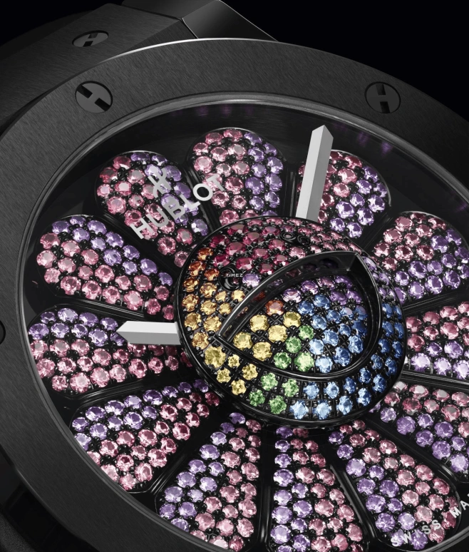Hublot,Classic Fusion 45mm,45mm,Ceramic,Purple,Pink,Multi-Color,Automatic,Sapphire,Round,507,507.CX.9005.RX.TAK23