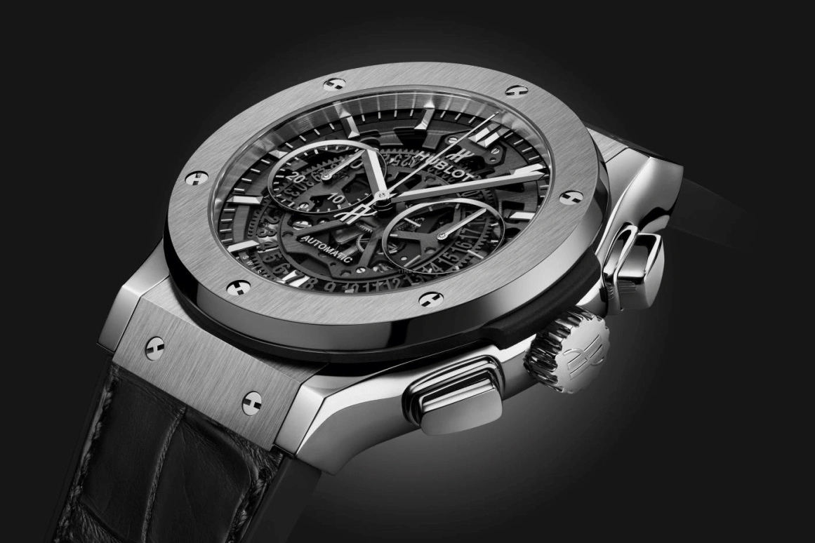 Hublot,Classic Fusion 45mm,45mm,Titanium Gold,Automatic,42hours,In-house Caliber,525,525.NX.0170.LR