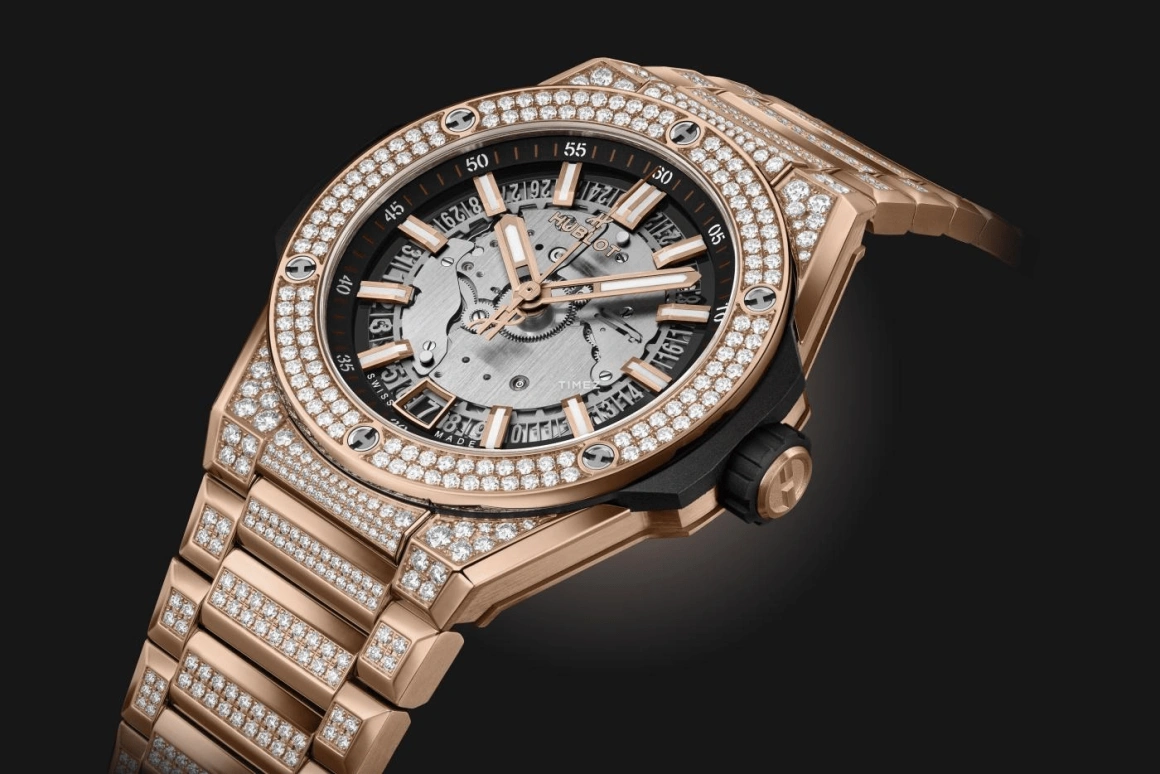 Hublot,Big Bang 40mm,40mm,KING GOLD,Grey,Day,Sapphire,Crystal Glass,Round,456,456.OX.0180.OX.3704