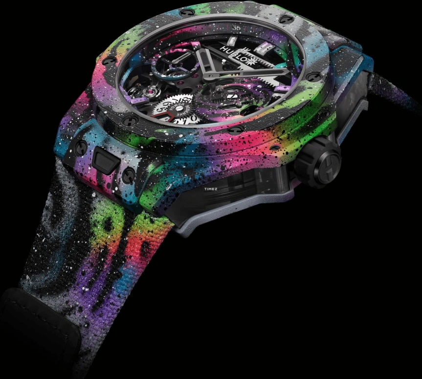 Hublot,Big Bang 44mm,44mm,Composite,Skeleton,Handwound,Chronograph,Day,424,424.XC.1124.NR.STR23