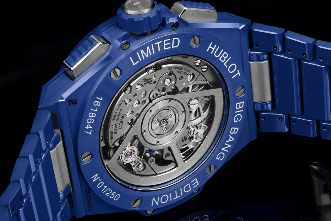 Hublot,Big Bang 42mm,42mm,Ceramic,Blue,Automatic,72hours,In-house Caliber,451,451.EX.5129.EX