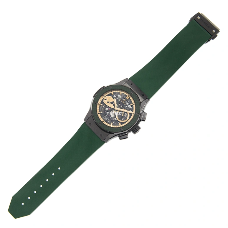 Hublot,Classic Fusion 45mm,45mm,Ceramic,Grey,Automatic,Chronograph,Day,525,525.CQ.1181.RX.WBC16