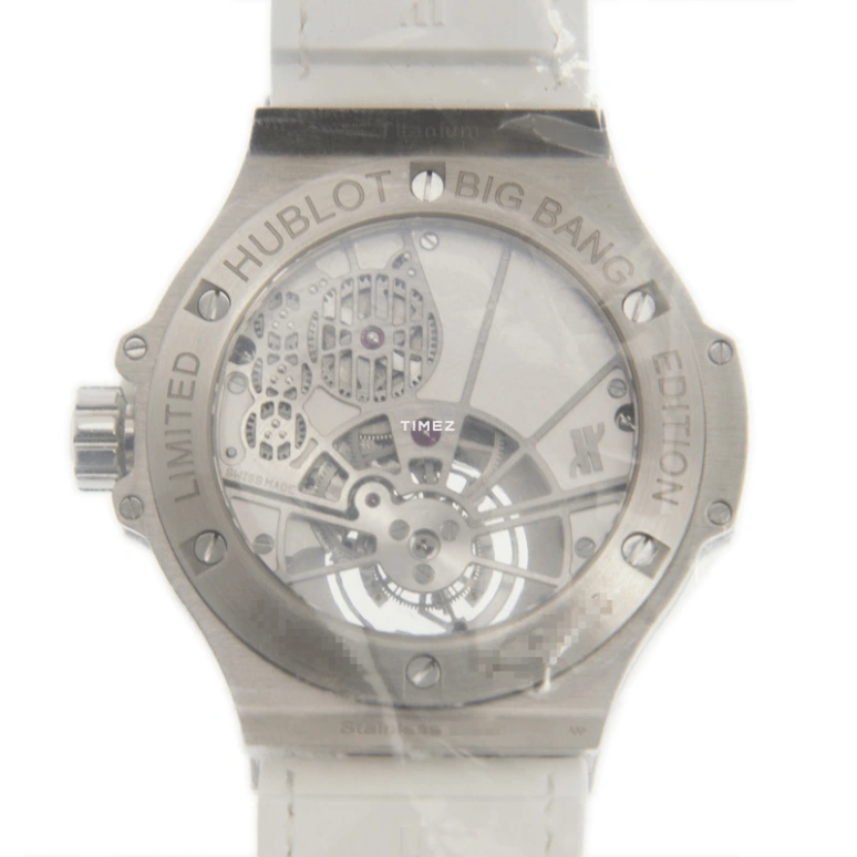 Hublot,Big Bang 41mm,41mm,Stainless Steel,White,Handwound,Tourbillon,Sapphire,Crystal Glass,345,345.SE.2010.LR.1704