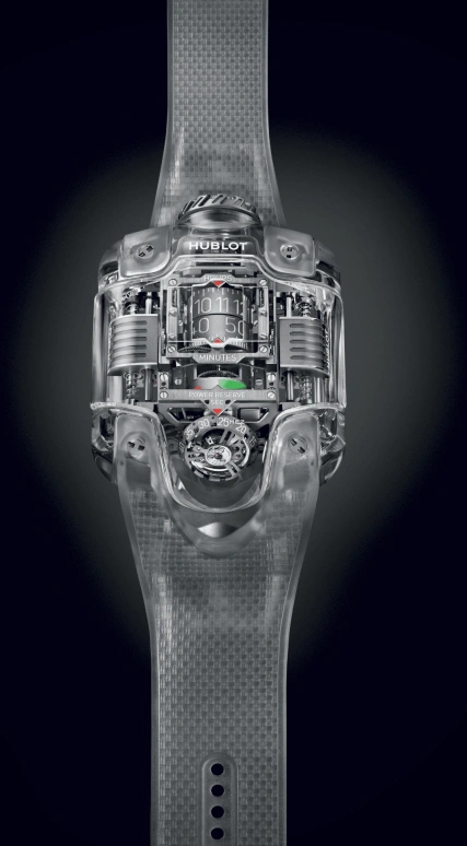 Hublot,MP 54.10x41.50mm,54.10x41.50mm,Sapphire,Grey,Automatic,Power Reserve Indicator,Tourbillon,910,910.JX.0001.RT