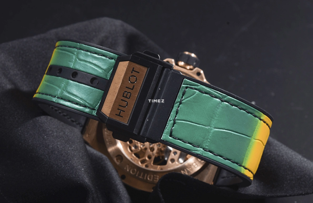 Hublot,Big Bang 45mm,45mm,KING GOLD,Yellow,Orange,Green,Handwound,Power Reserve Indicator,240hours,414,414.OX.4010.LR.4096.NJA18