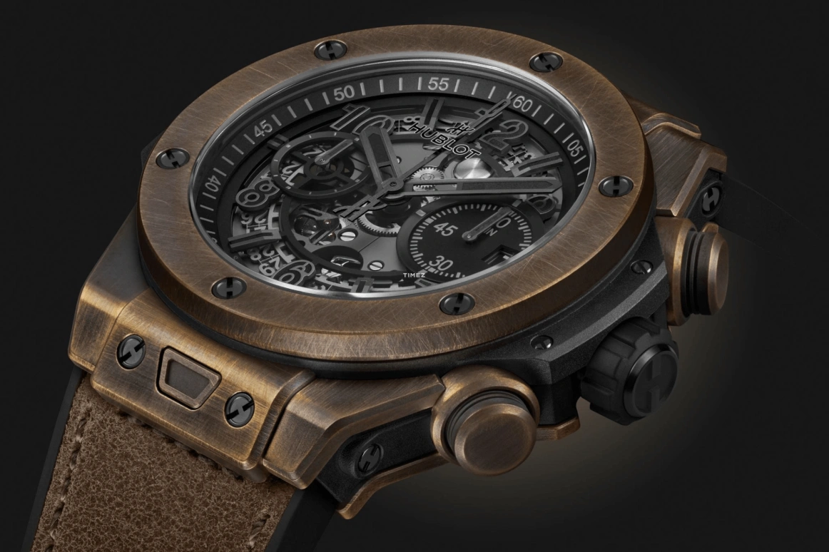 Hublot,Big Bang 44mm,44mm,Bronze,Black,Automatic,Chronograph,Day,Flyback,421,421.BZ.1110.VR.JPN