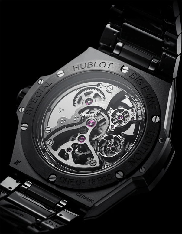 Hublot,Big Bang 43mm,43mm,Ceramic,Black,Handwound,Tourbillon,Minute Repeater,458,458.CX.1170.CX.YOS