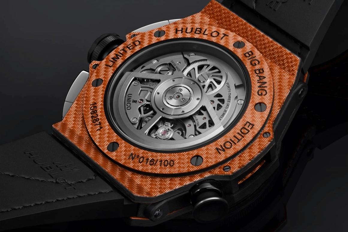 Hublot,Big Bang 45mm,45mm,Carbon,Black,Grey,Automatic,72hours,In-house Caliber,416,416.YO.1120.VR