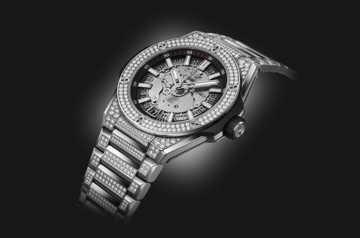 Hublot,Big Bang 40mm,40mm,Titanium,Grey,Day,Sapphire,Crystal Glass,Round,456,456.NX.0170.NX.3704