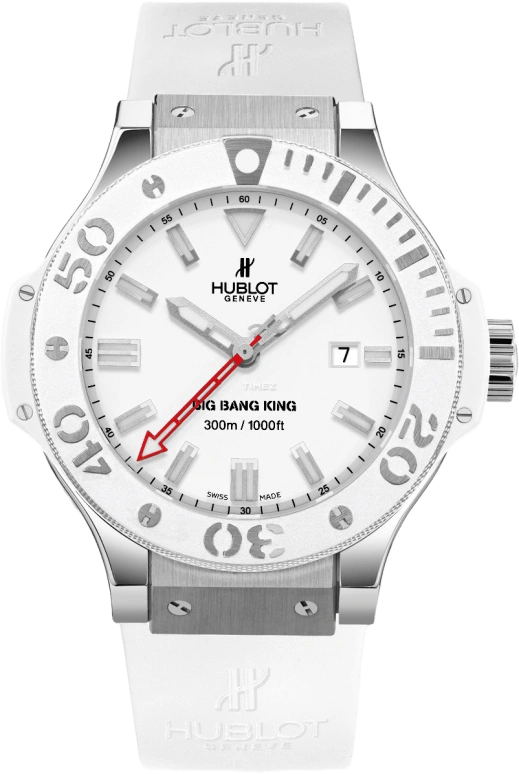 Hublot,Other 48mm,48mm,Palladium,White,Sapphire,Crystal Glass,Round,322,322.LH.2010.RW