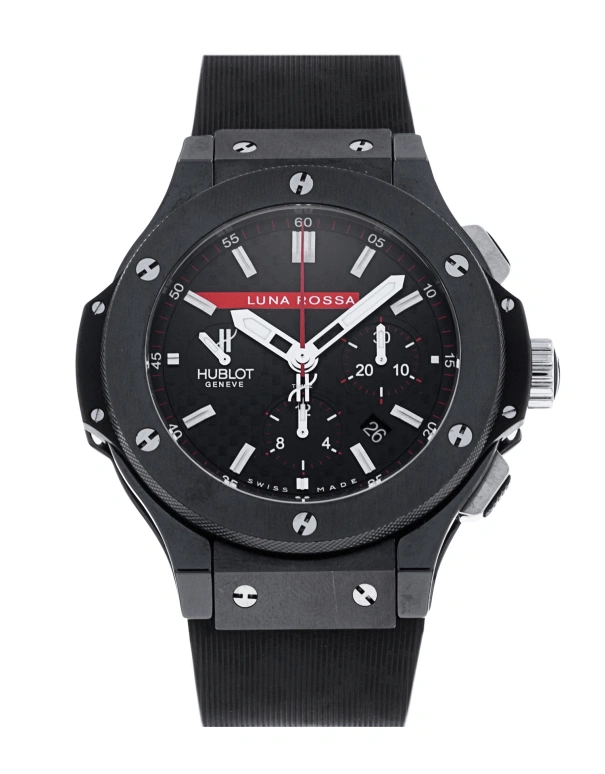 Hublot,Big Bang 45mm,45mm,Ceramic,Black,Automatic,Chronograph,Day,301,301.CM.131.RX.LUN06