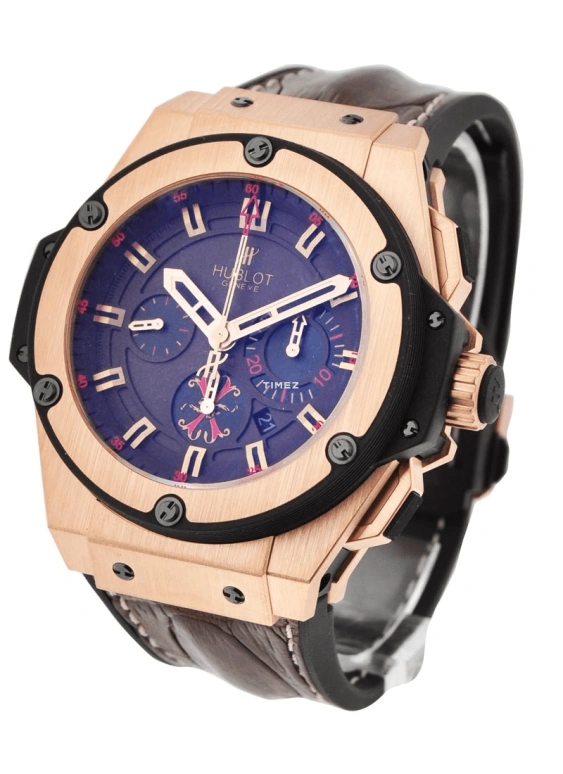 Hublot,King Power 48mm,48mm,Rose Gold,Coffee,Brown,Automatic,Chronograph,Day,703,703.OX.3113.HR.OPX12