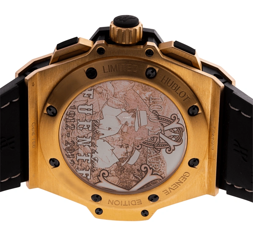Hublot,King Power 48mm,48mm,Rose Gold,Coffee,Brown,Automatic,Chronograph,Day,703,703.OX.3113.HR.OPX12