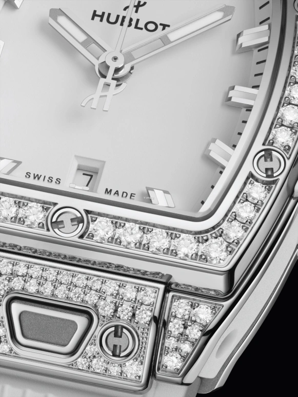 Hublot,Spirit of Big Bang 32mm,32mm,Stainless Steel,White,Day,Sapphire,Rectangular,682,682.SE.2010.RW.1604