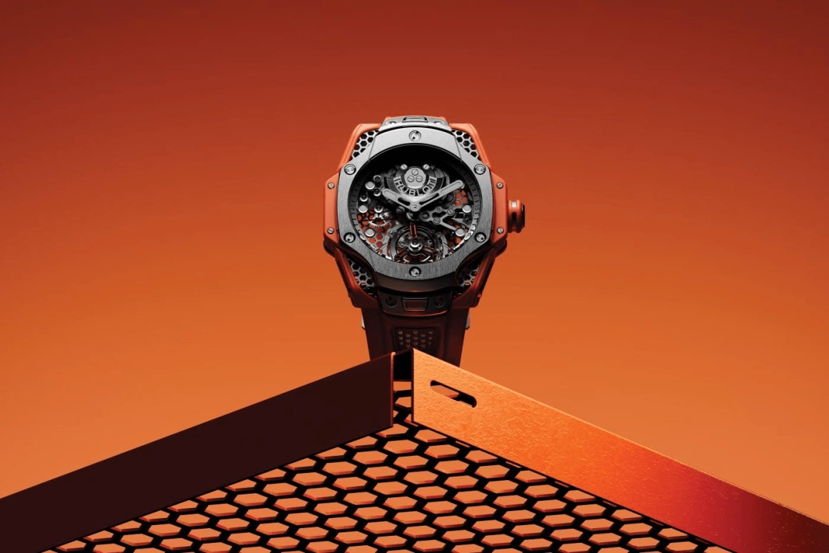 Hublot,Big Bang 44mm,44mm,Titanium Gold,Skeleton,Automatic,Tourbillon,72hours,428,428.NX.0100.RX.SRA22