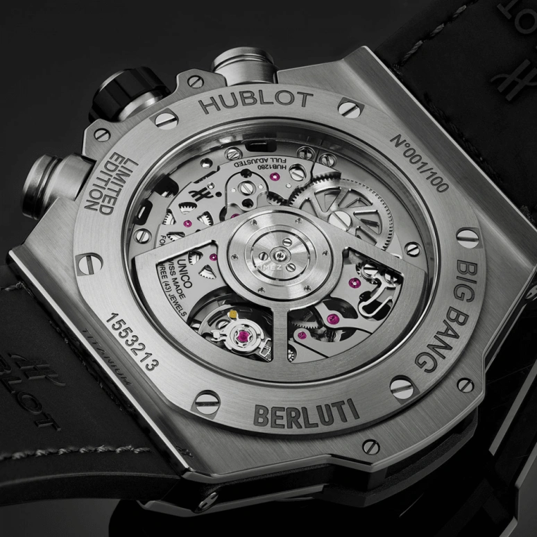 Hublot,Big Bang 44mm,44mm,Titanium Gold,Grey,Silver,Automatic,72hours,In-house Caliber,421,421.NX.0500.VR.BER21