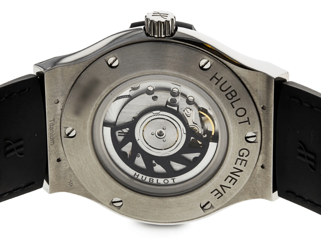 Hublot,Classic Fusion 45mm,45mm,Titanium,Black,Automatic,42hours,In-house Caliber,511,511.NX.1170.LR