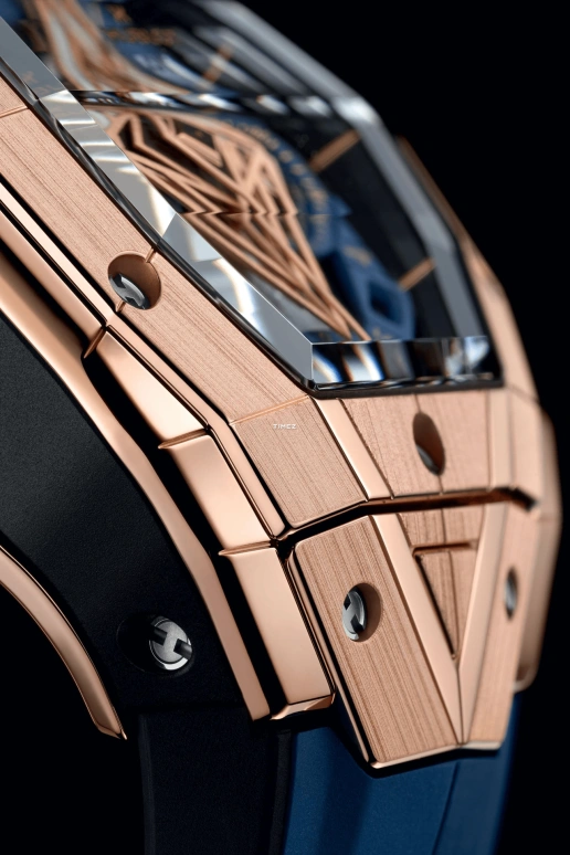 Hublot,Spirit of Big Bang 42mm,42mm,KING GOLD,Blue,Skeleton,Automatic,Chronograph,Day,648,648.OX.0151.RX.MXM24