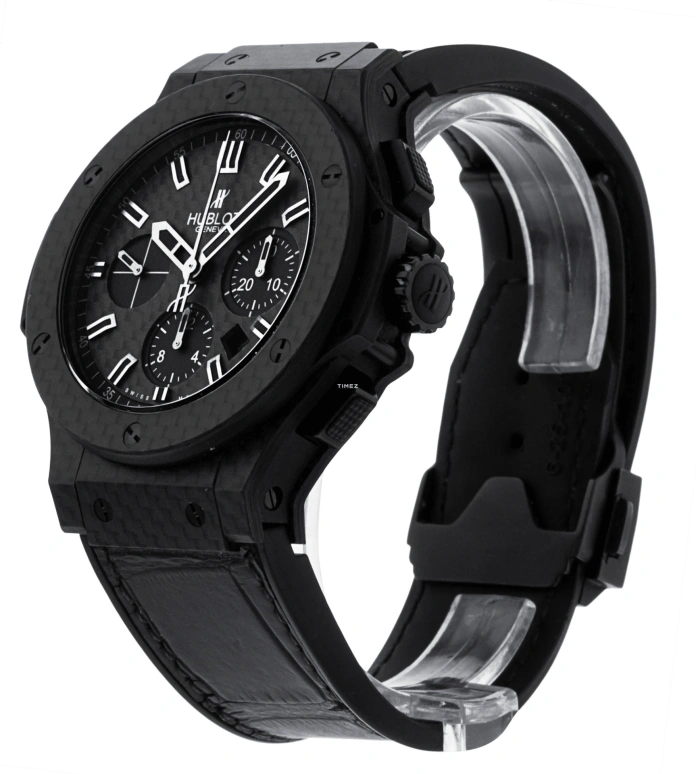 Hublot,Big Bang 44mm,44mm,Carbon,Black,Automatic,Chronograph,Day,301,301.QX.1740.GR