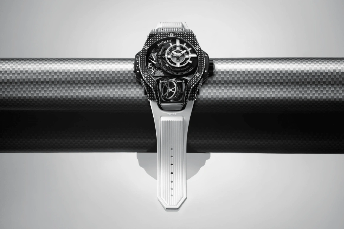 Hublot,MP 49mm,49mm,Carbon,Black,Power Reserve Indicator,Tourbillon,Sapphire,909,909.QDW.1120.RX