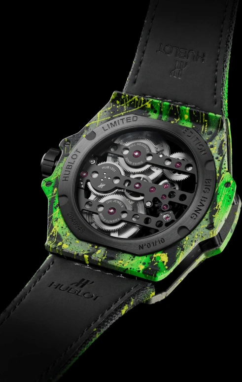 Hublot,Big Bang 44mm,44mm,Composite,Skeleton,Handwound,Chronograph,Day,424,424.XC.1122.NR.STR23