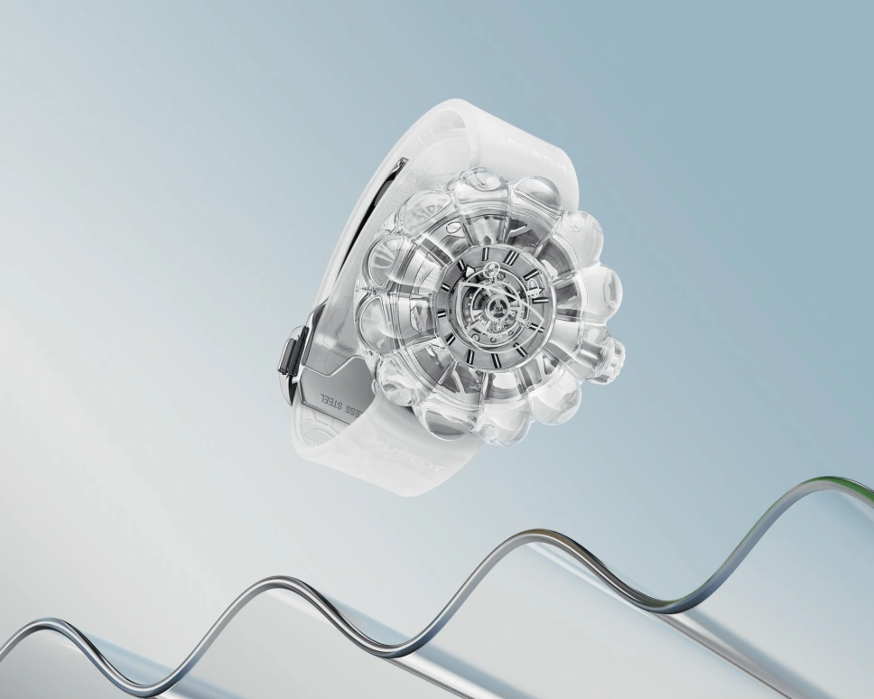 Hublot,MP 42mm,42mm,Sapphire,Crystal,Transparent,Handwound,Tourbillon,Sapphire,Crystal Glass,915,915.JX.4802.RT