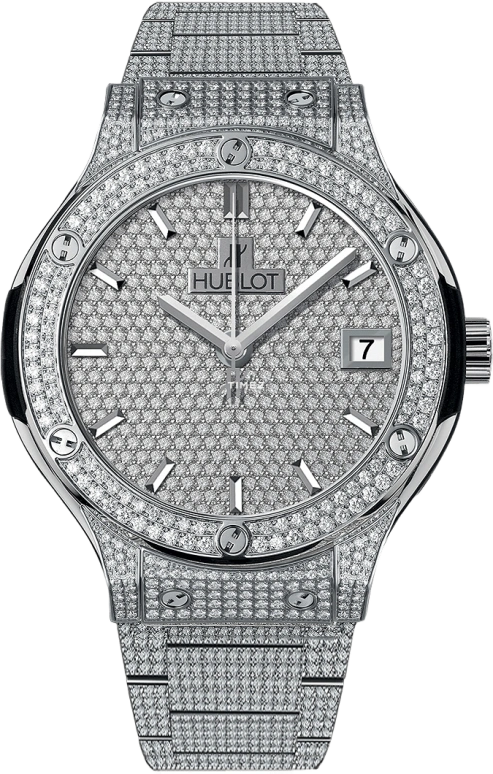 Hublot,Classic Fusion 38mm,38mm,Titanium,Silver,Automatic,42hours,In-house Caliber,565,565.NX.9010.NX.3704