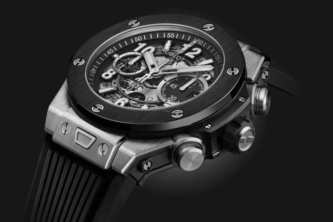 Hublot,Big Bang 44mm,44mm,Titanium Gold,Black,Automatic,72hours,In-house Caliber,421,421.NM.1170.RX