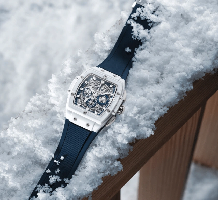 Hublot,Big Bang 42mm,42mm,Ceramic,Skeleton,Grey,Automatic,Chronograph,Day,641,641.HX.7170.RX.ASP19