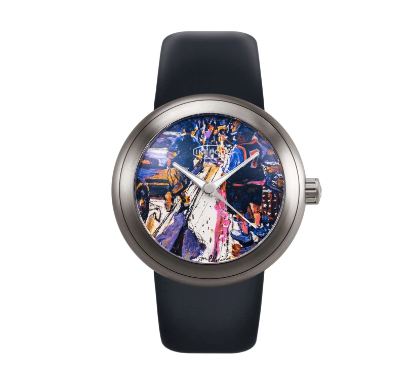 Ikepod,Horopod 44mm,44mm,Titanium,Multi-Color,Automatic,Round,Titanium Gray,Left To Do The Thinking On 42nd