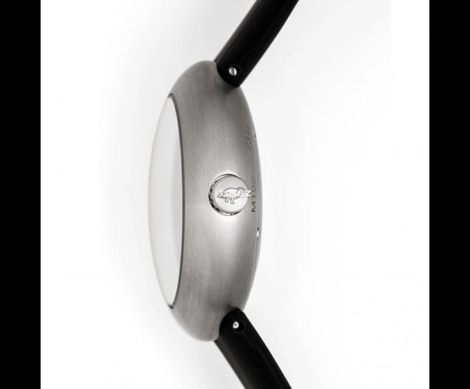 Ikepod,Megapod 46mm,46mm,Stainless Steel,Black,Automatic,Sapphire,Crystal Glass,Round,M002,M002-SI-LB