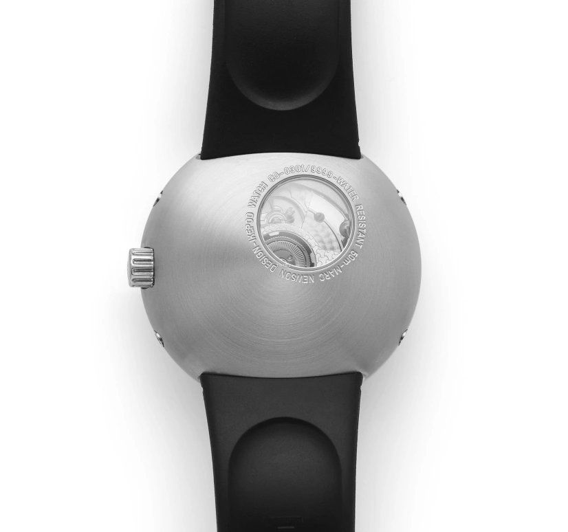 Ikepod,Hemipode ,Stainless Steel,Grey,Black,Automatic,Moonphase,Date,Day,Drop 24 Weekplanner