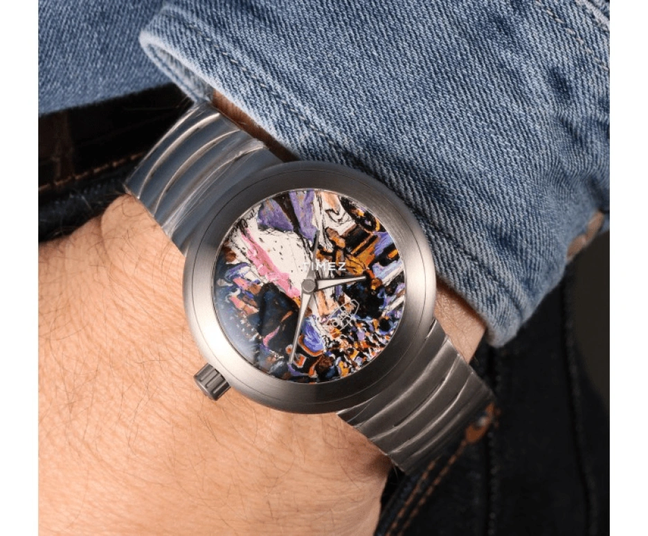 Ikepod,Horopod 44mm,44mm,Titanium,Multi-Color,Automatic,Round,Titanium Gray,Left To Do The Thinking On 42nd