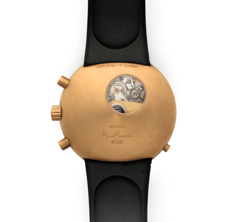 Ikepod,Hemipode ,Rose Gold,Chronograph,Day,Dule Time,HDR77 neuve